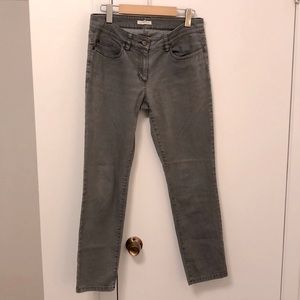 Eileen Fisher low rise ankle crop jeans